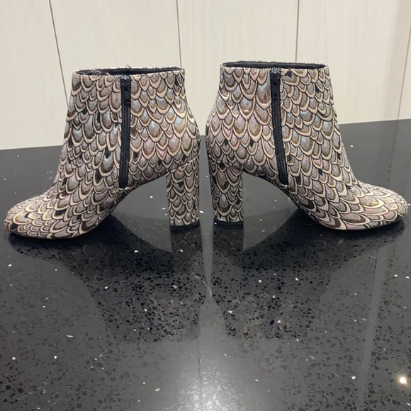 Miss Selfridge Metallic Boots - Picture 2 of 5